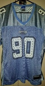 Julius Peppers Women's Bling Reebok NFL Jersey